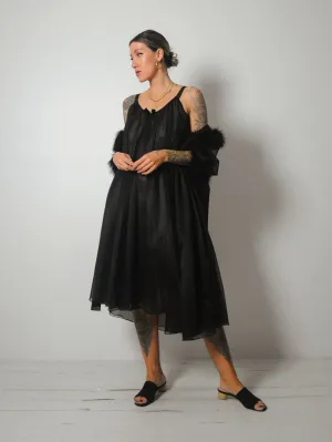 1960's Peignoir Slip Set