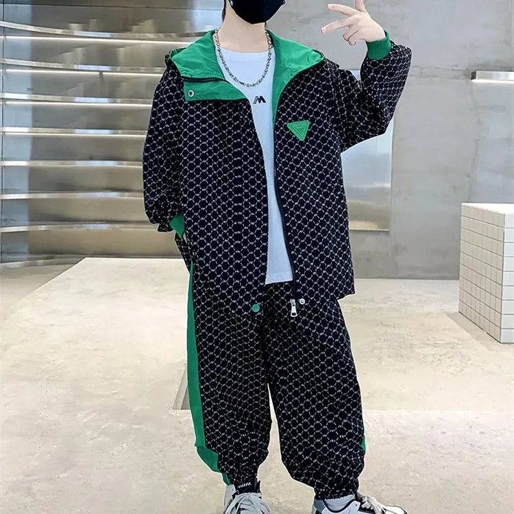 2 Pcs Boys Pants Suit 12-13Y 460260