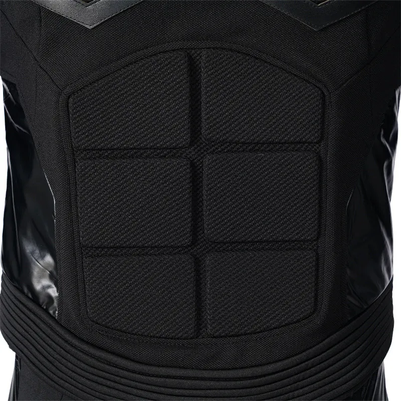 2023 The Boys Season 4 Black Noir Cosplay Costume Superhero Black Jumpsuit Bodysuit