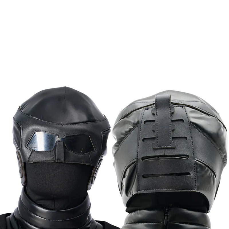 2023 The Boys Season 4 Black Noir Cosplay Costume Superhero Black Jumpsuit Bodysuit