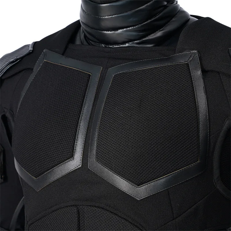 2023 The Boys Season 4 Black Noir Cosplay Costume Superhero Black Jumpsuit Bodysuit