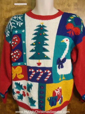 80s Christmas Favorites and Decorations Tacky Xmas Sweater