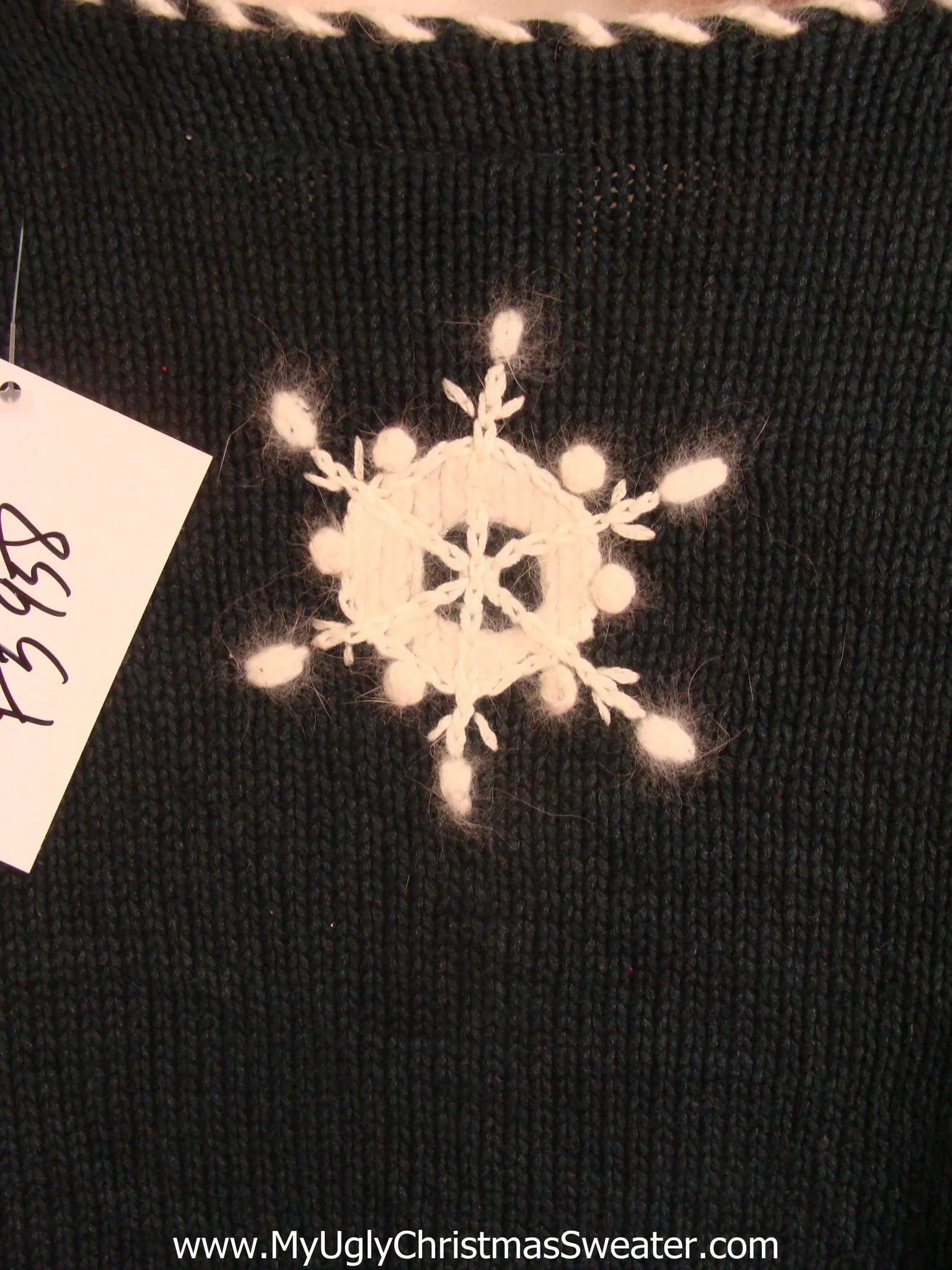 80s Snowflakes Bad Christmas Sweater