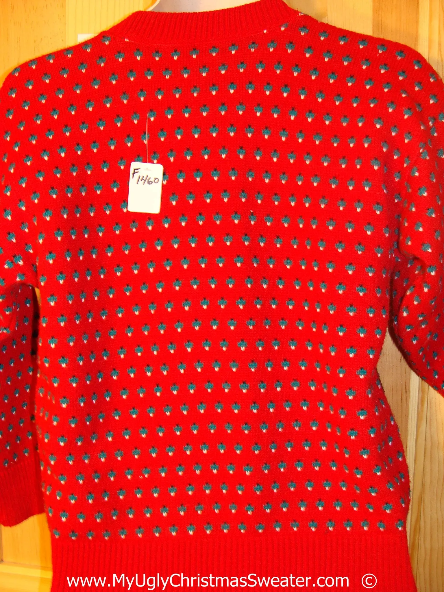 80s Style Snowman Christmas Sweater