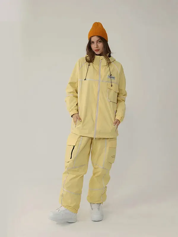 Adult Winter Cargo Snow Suits Fashion Outdoor Ski Suits