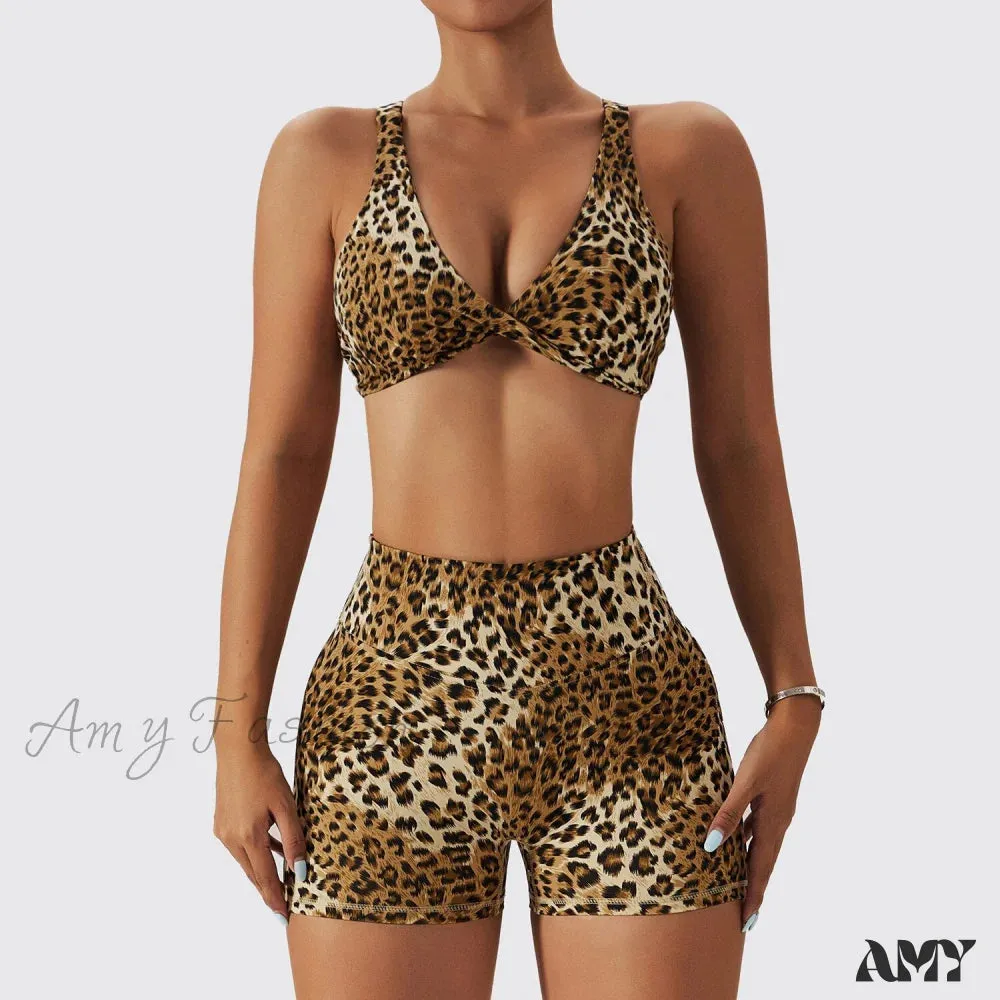 Amy Fashion - Yoga Pants Nylon Workout Elastic Gym Leggins