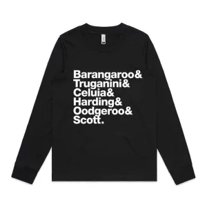 Because Of Her We Can Long Sleeve