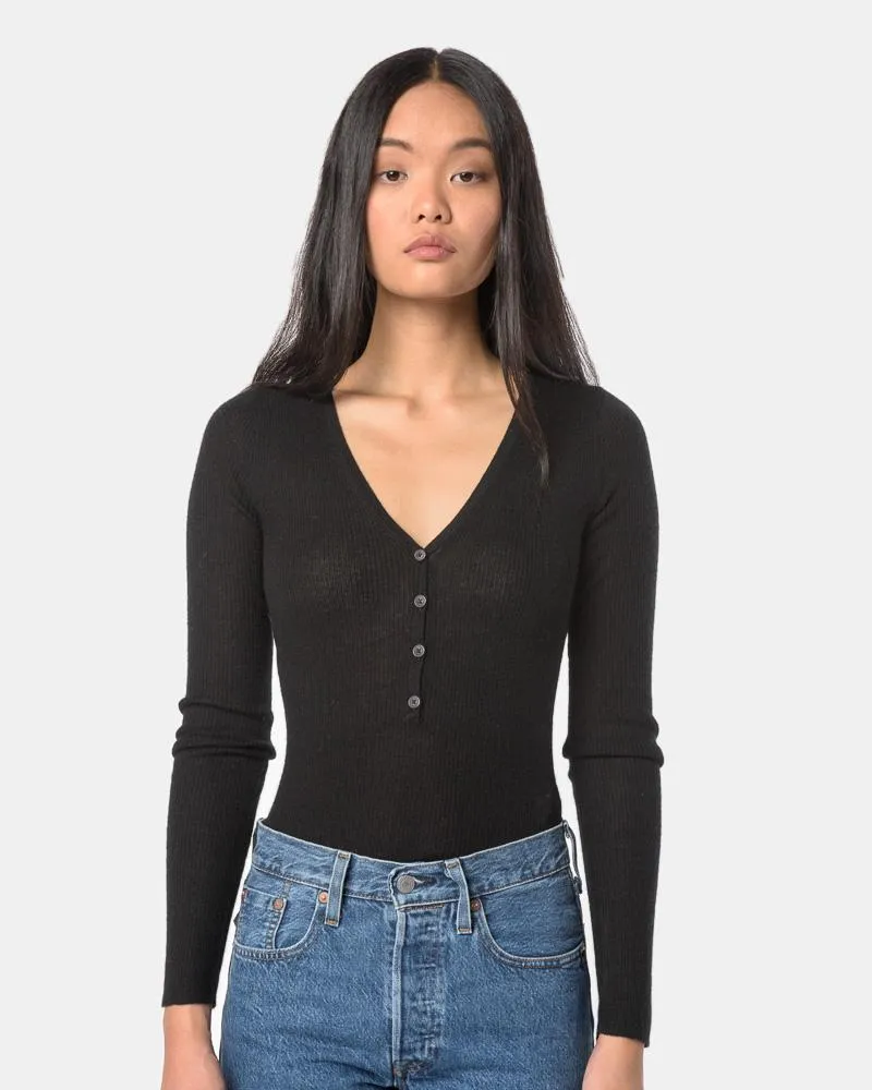 Bessie Bodysuit in Noir