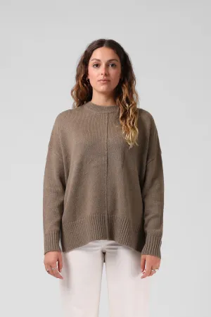 Billie Knit - Olive Marl