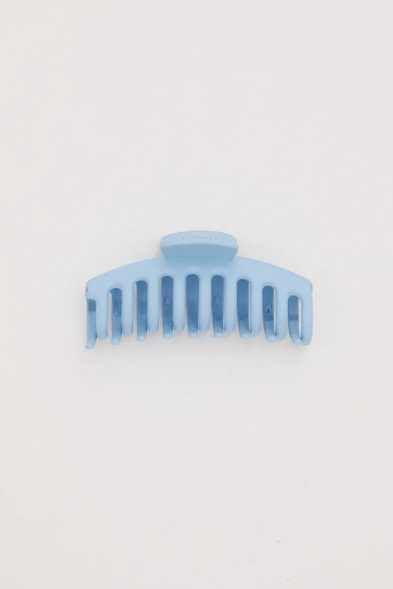Blue Classic Claw Clip