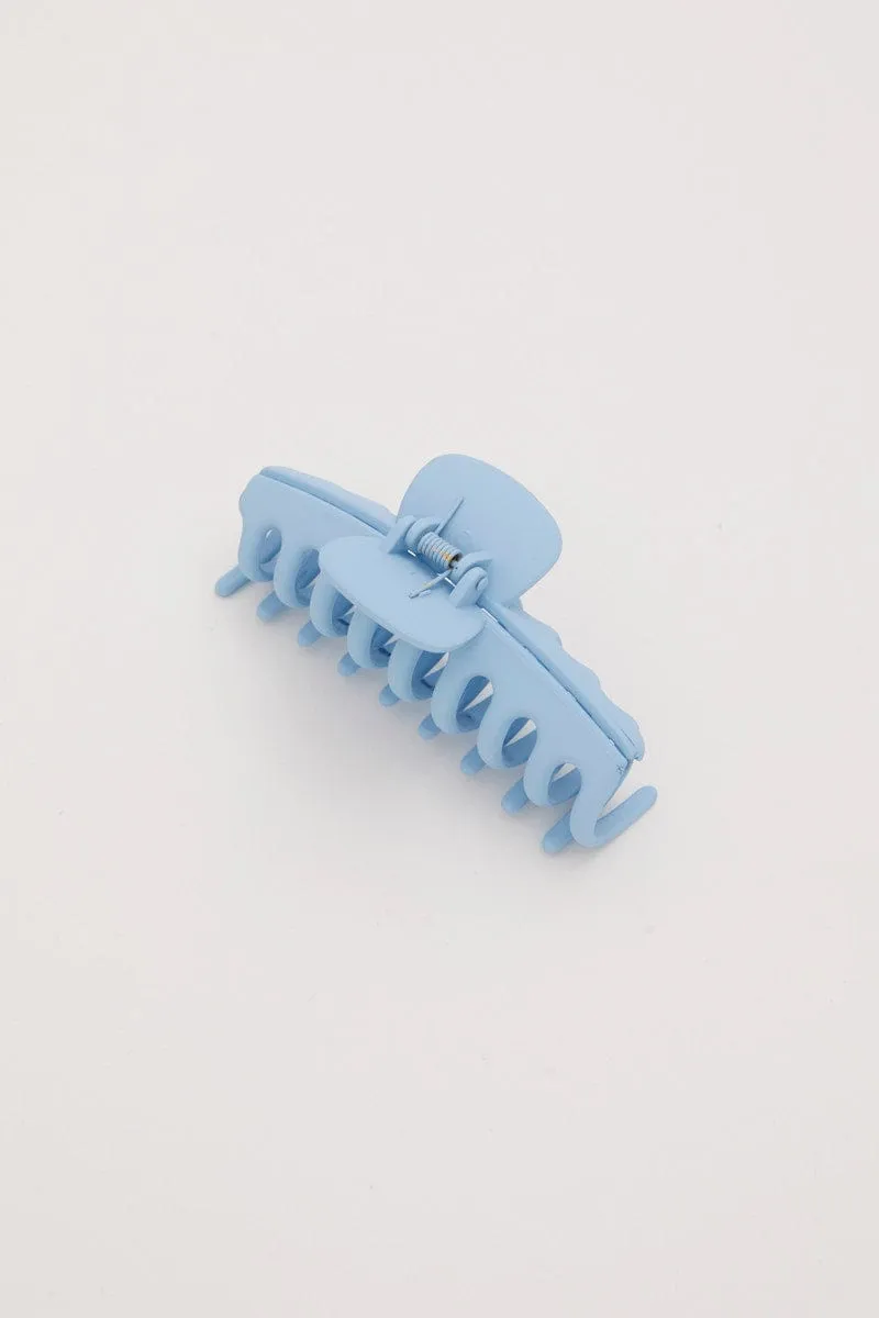 Blue Classic Claw Clip