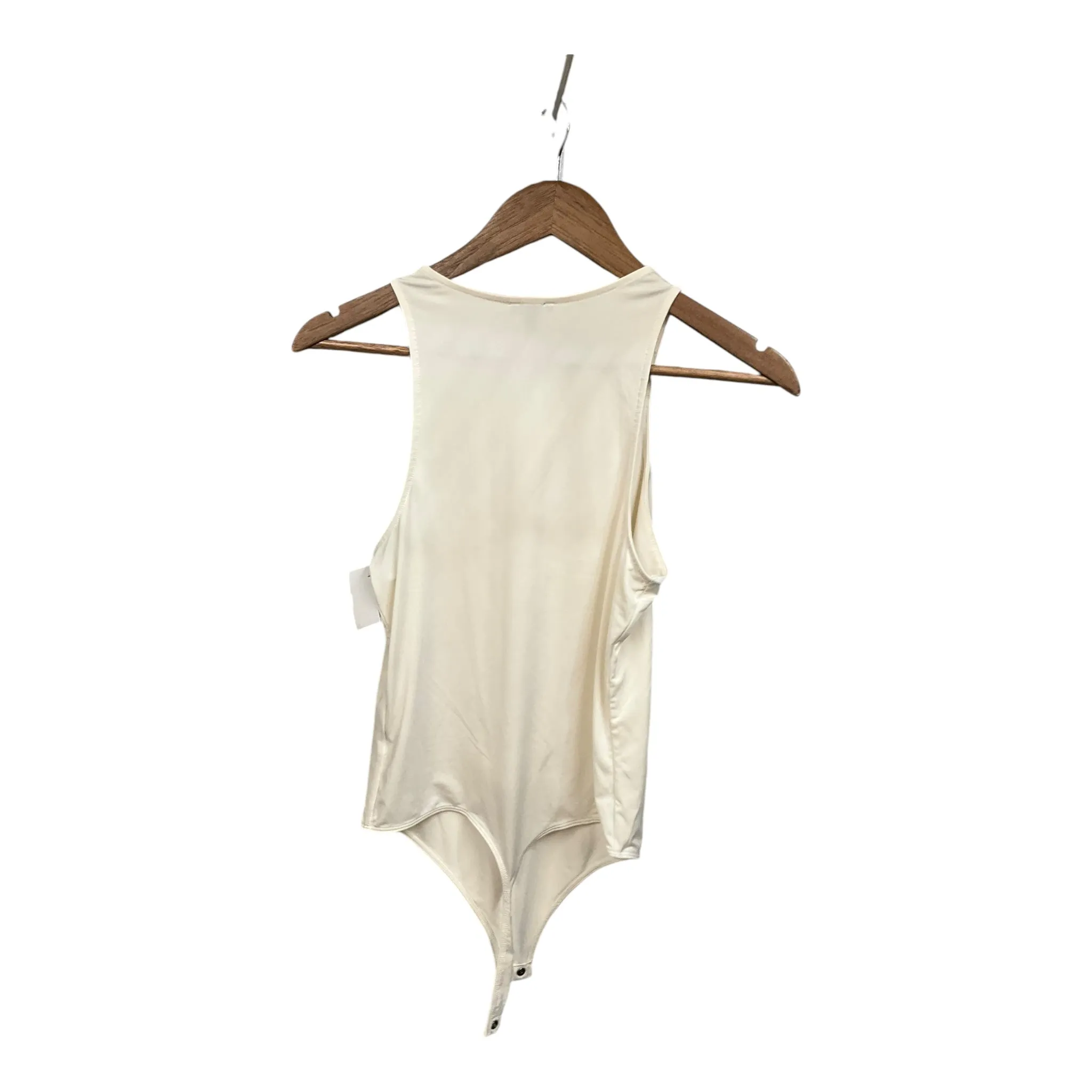 Bodysuit By Express In Cream, Size: M
