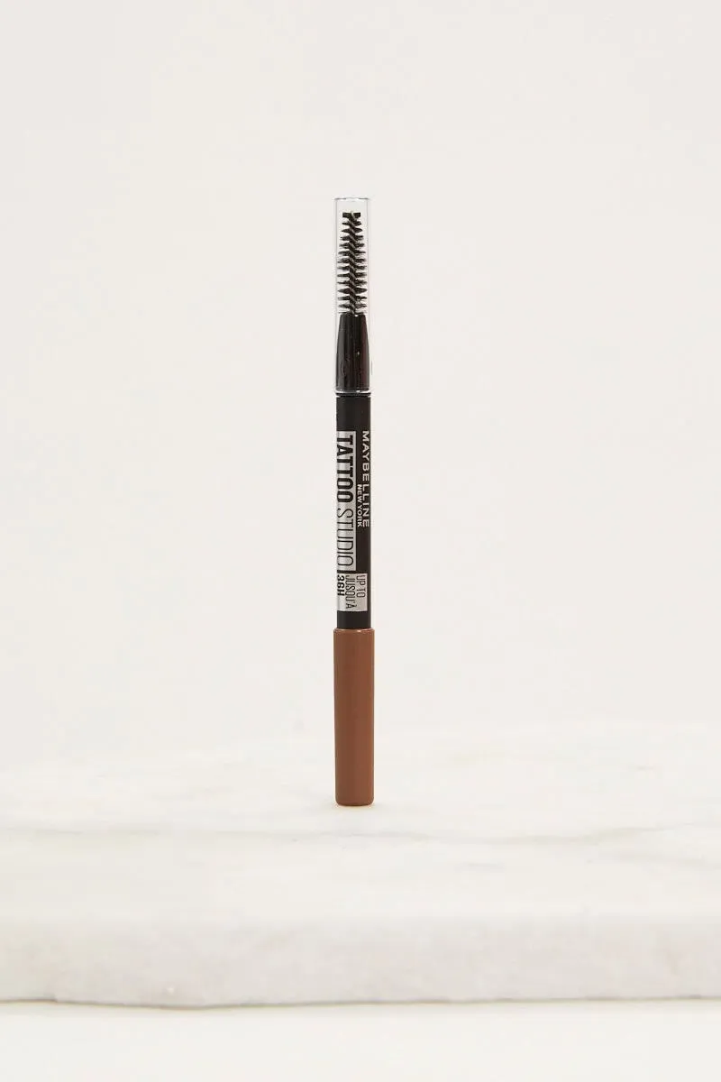 Brown Maybelline Tattoo Brow Pencil Brown