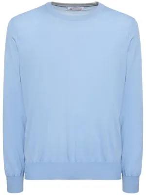 Brunello Cucinelli   Wool &amp; cashmere crewneck sweater 