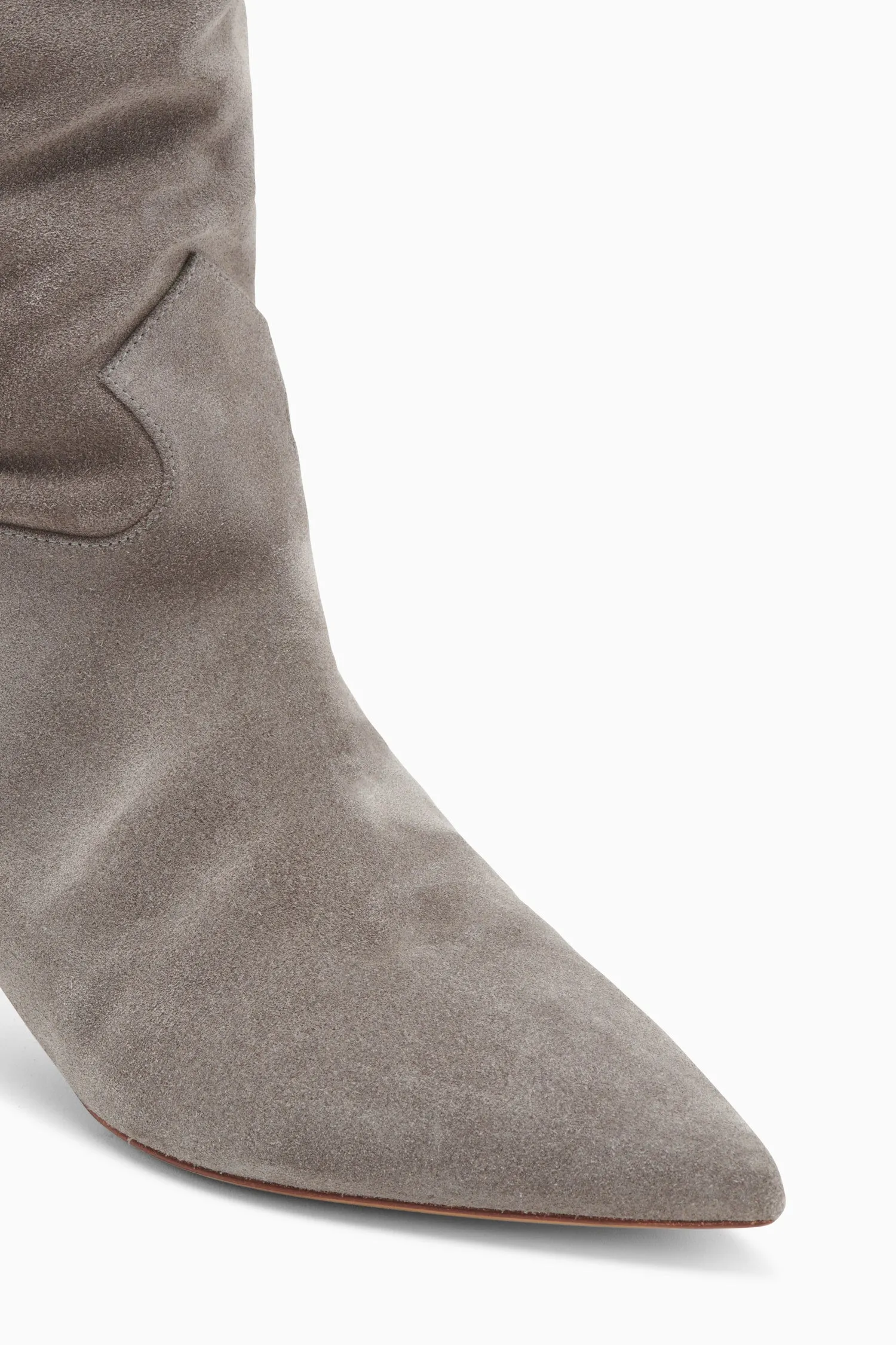Carolina Mid Heel Boot - Dove