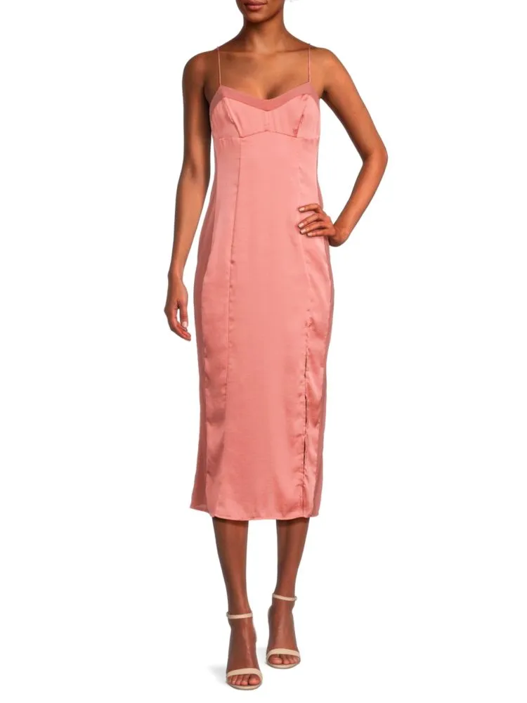City Cool Intimately Free People slip dress in Canyon Clay
