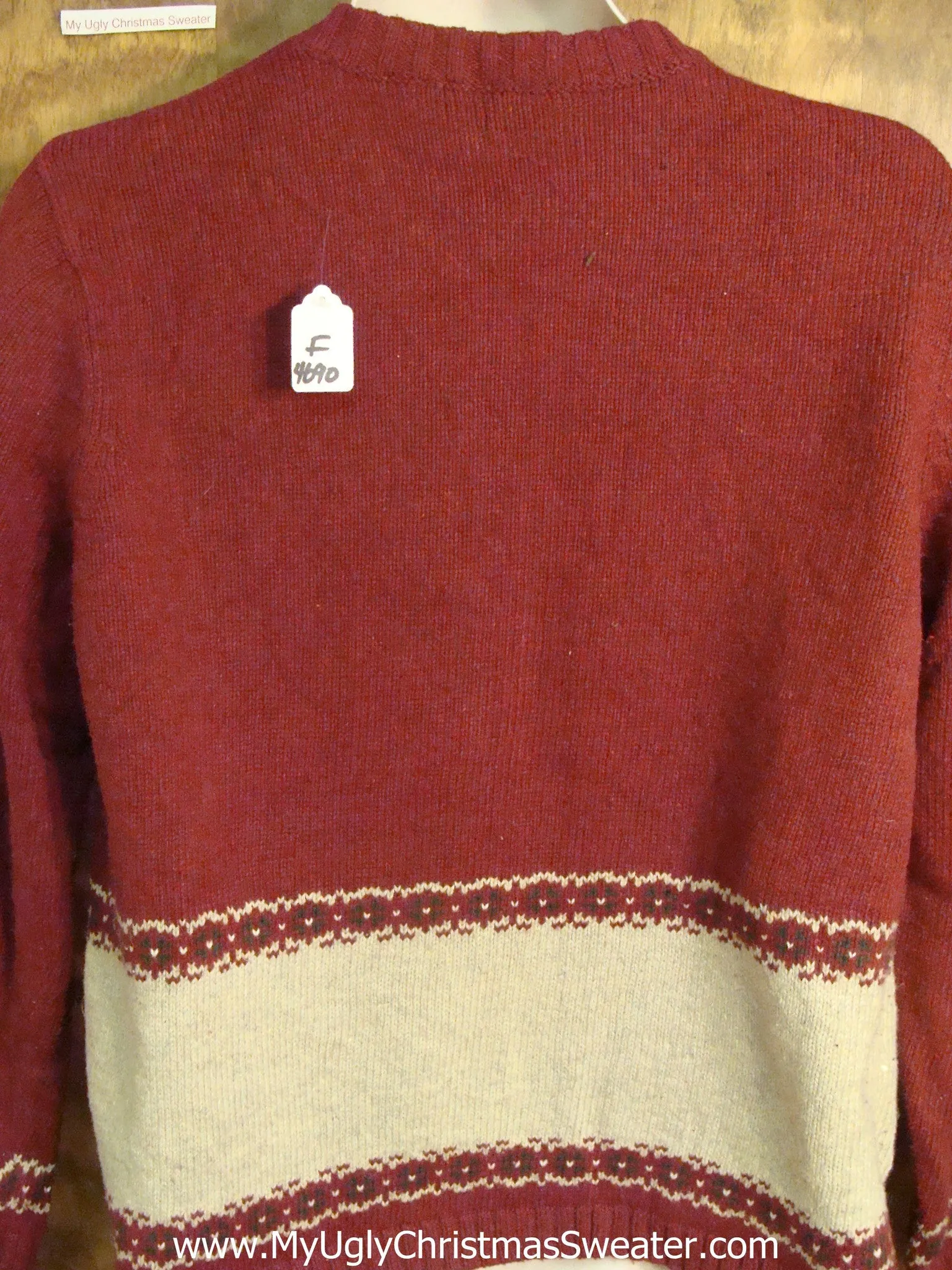 Corny Snowman Ugly Christmas Sweater