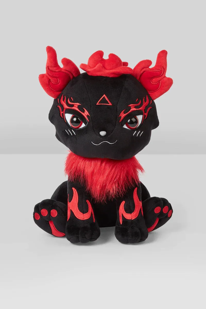 Element Cats: Fire Plush Kreeptures by Killstar