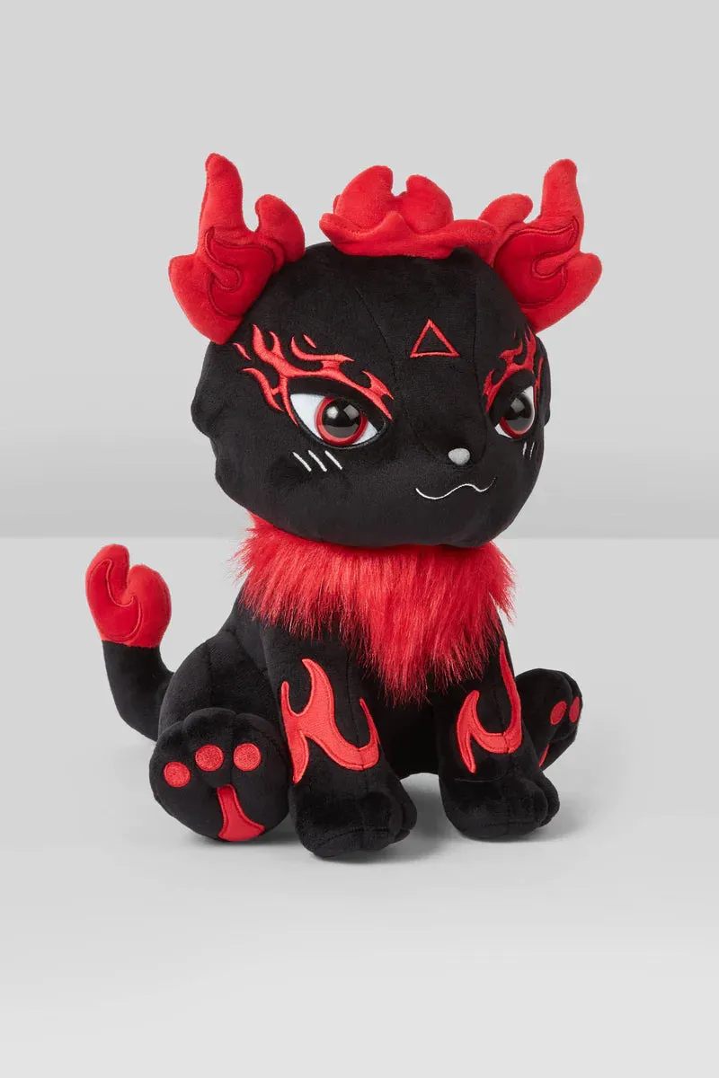 Element Cats: Fire Plush Kreeptures by Killstar