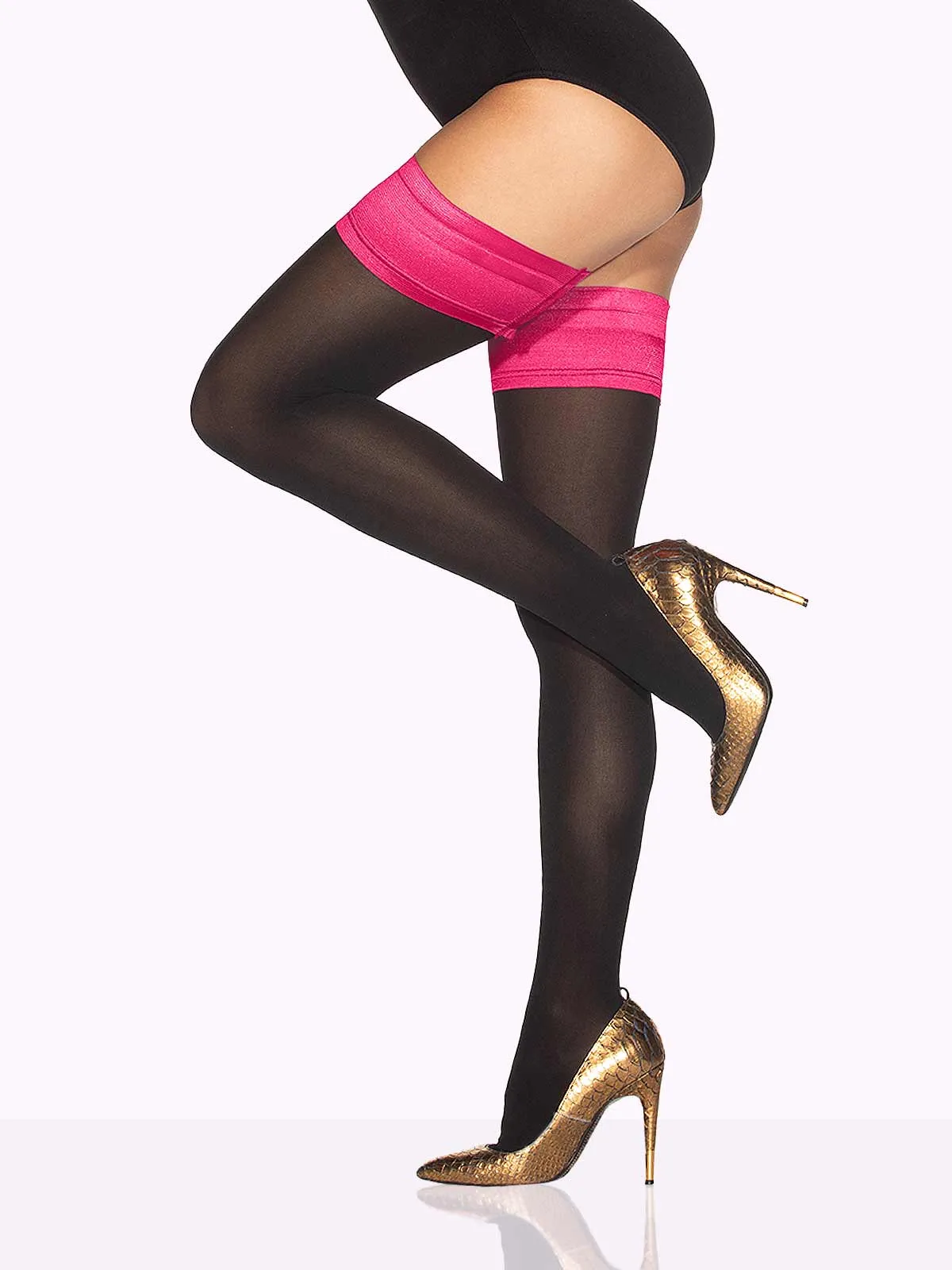ELETTRA Matte Thigh Highs