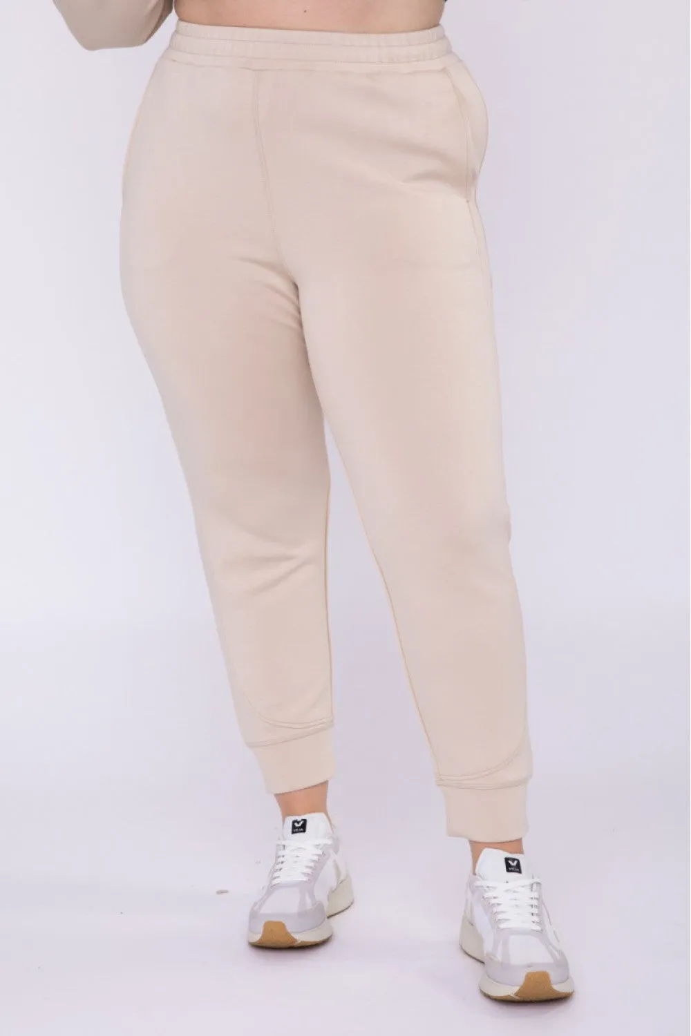 Elevated Contrast Seam Jogger