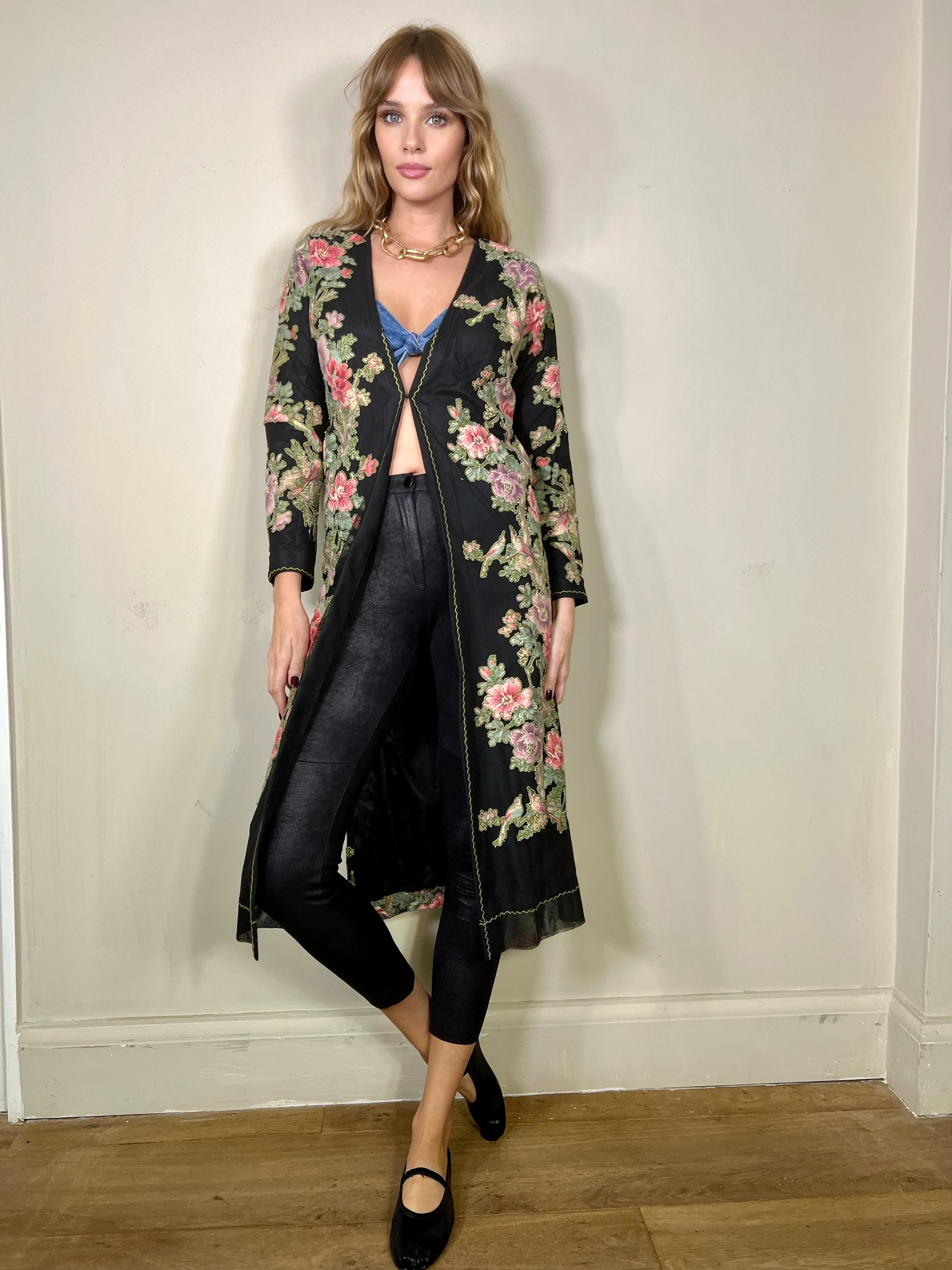 Ellis, French floral coat