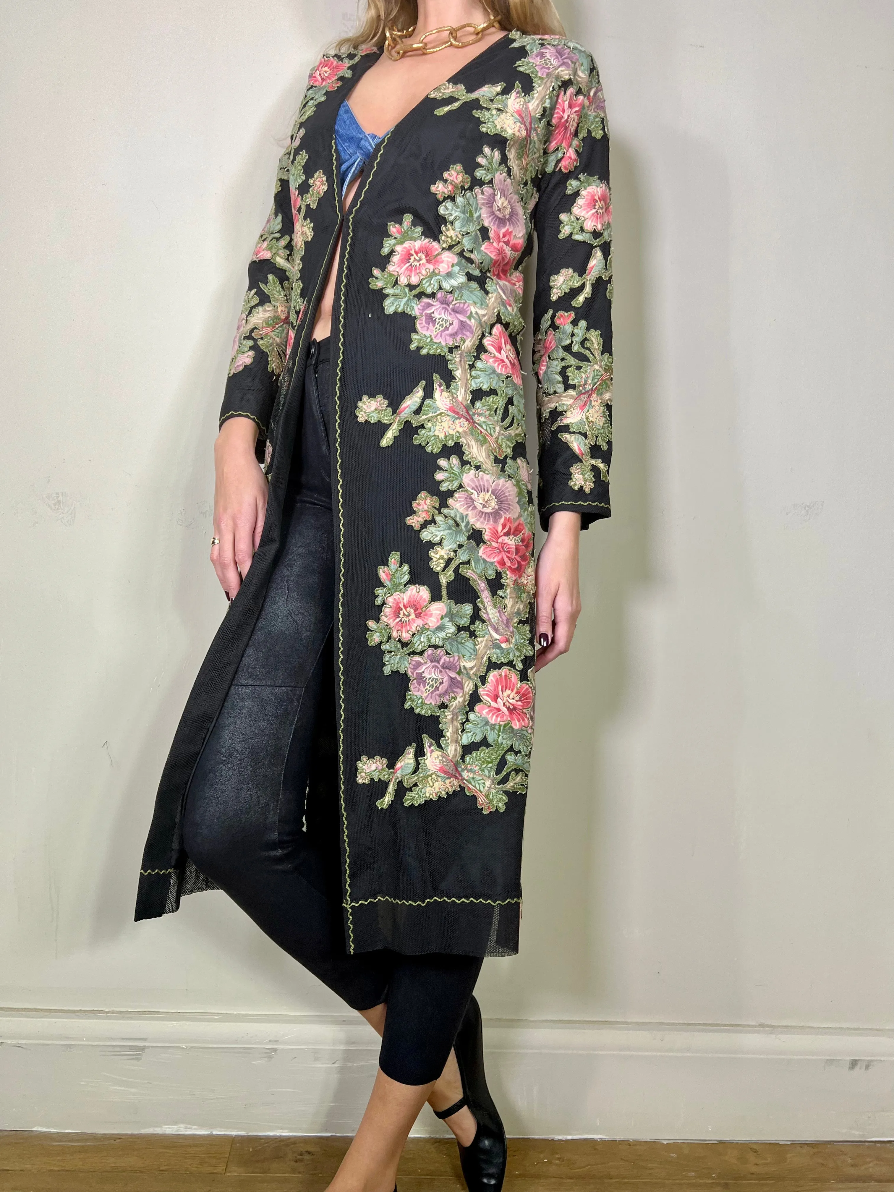 Ellis, French floral coat
