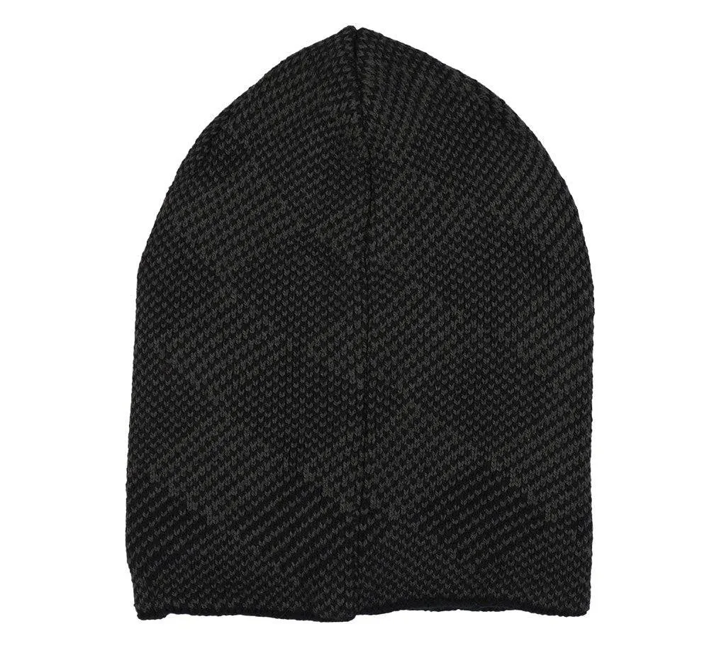 Fabseasons Plain Blue Acrylic Woolen Winter Beanie - skull cap