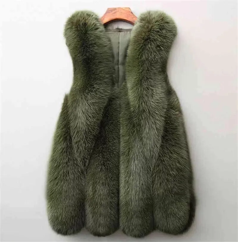 Faux Fur Elegant Vest