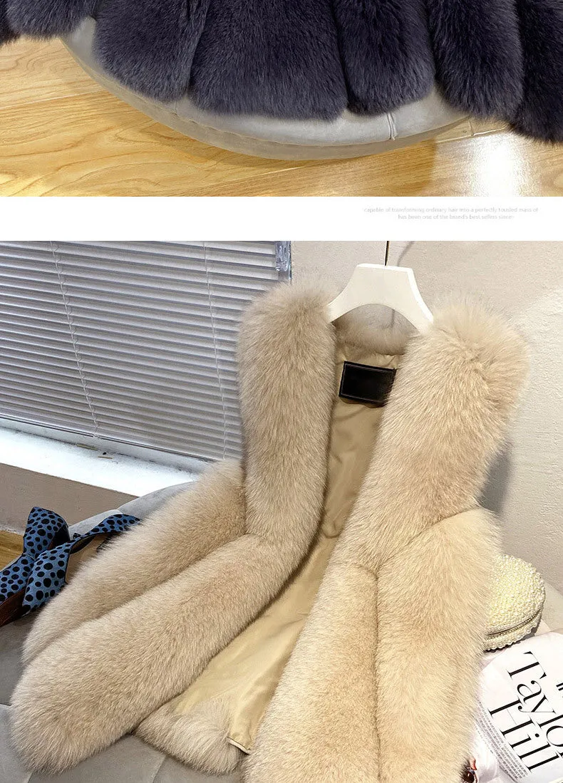 Faux Fur Elegant Vest