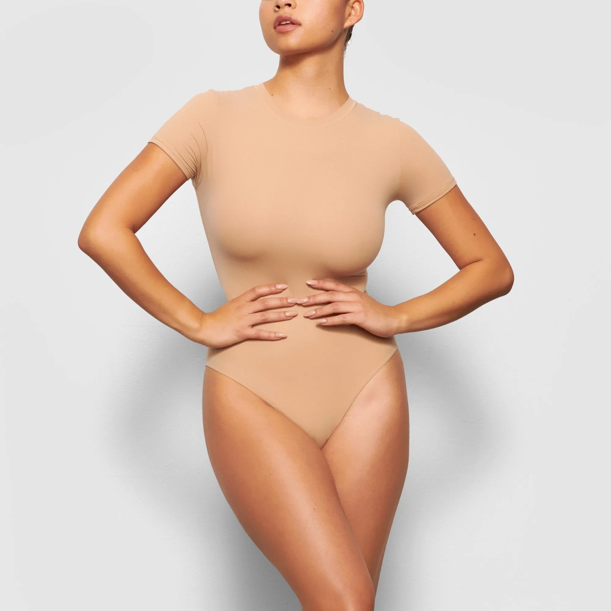 FITS EVERYBODY T-SHIRT BODYSUIT | CLAY