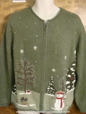 Fun Winter Ugly Christmas Sweater