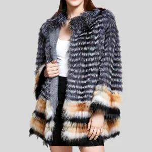 Genuine Fox Fur Coat