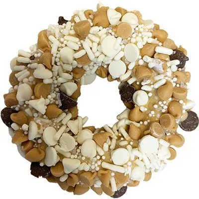 Gourmet Donut, Peanut Butter Cup Blizzard Donut Dog Treat