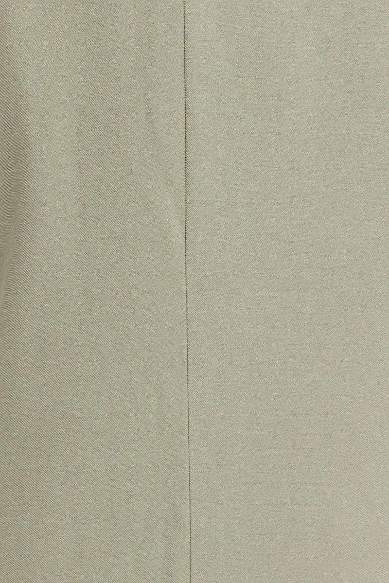 Green Blazer Long Sleeve