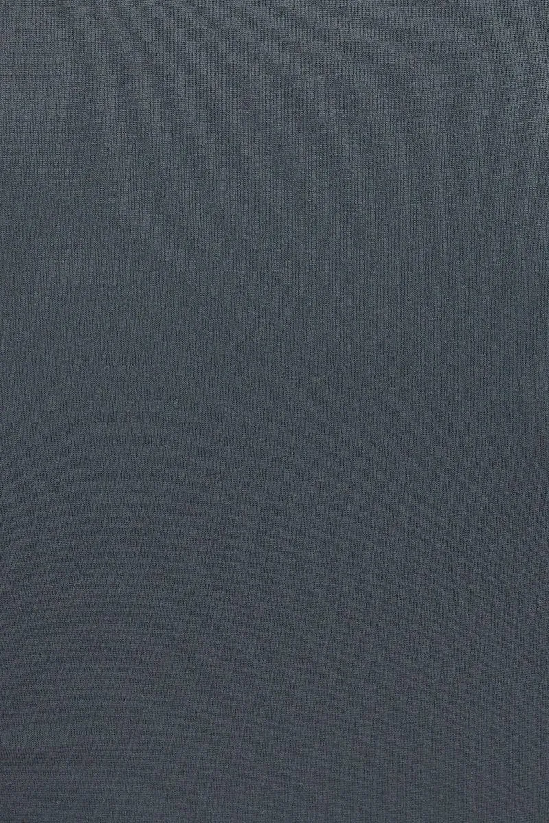 Grey Supersoft Top Long Sleeve Round Neck