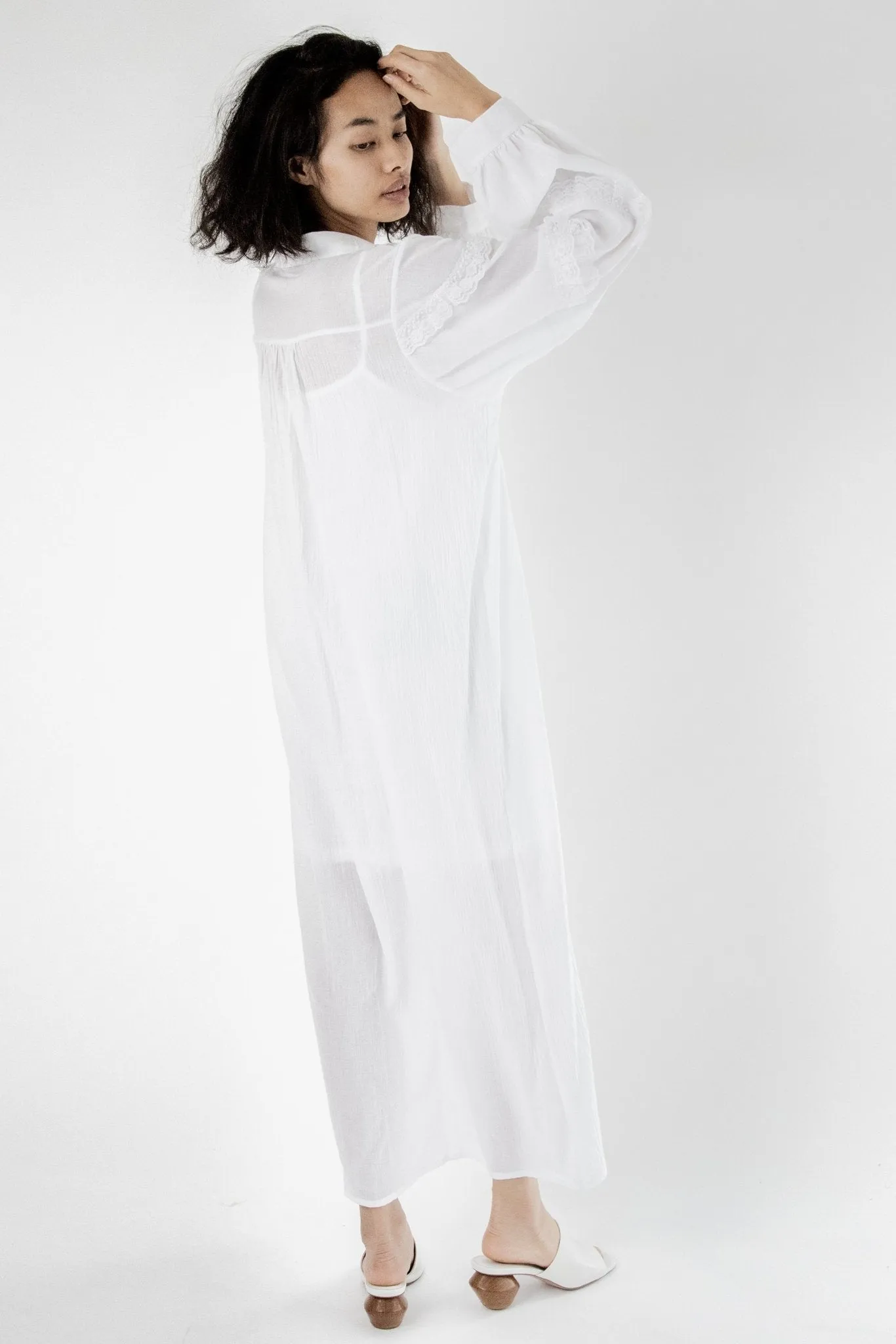 Kaftan Lace Detail Dress Homer