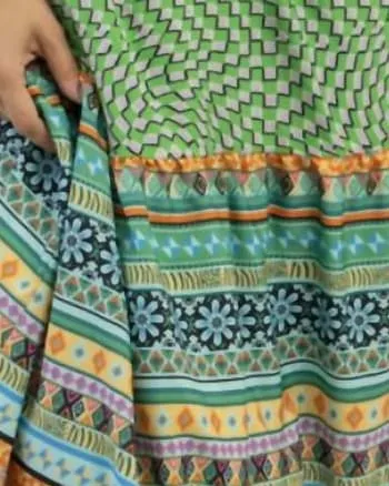 Kahuna Halter Maxi Dress In Green | Green