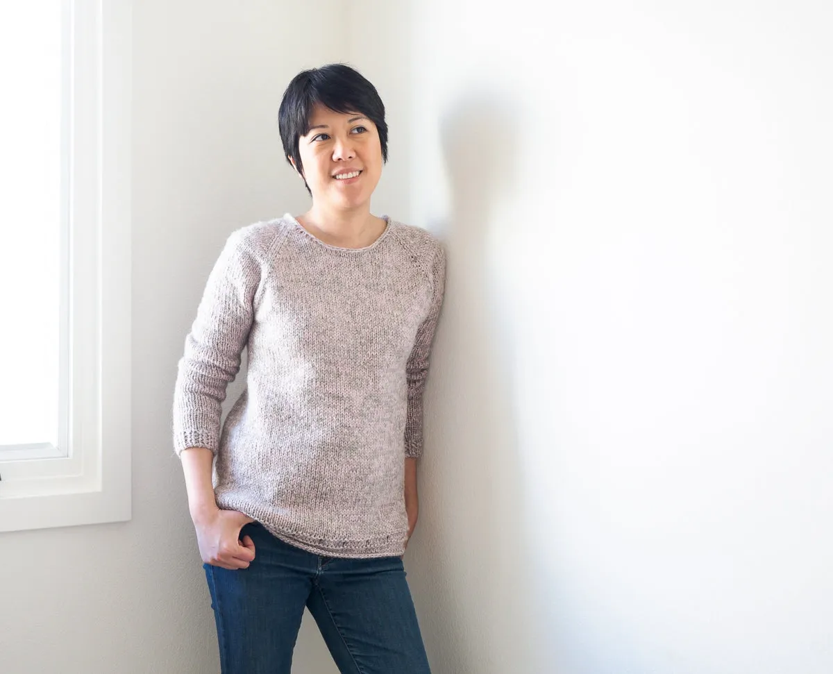 Knit Kit - Quartz Raglan