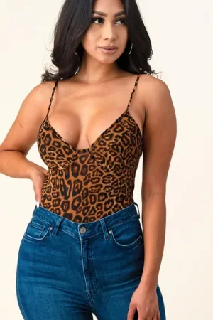 LEOPARD PRINT BODYSUIT