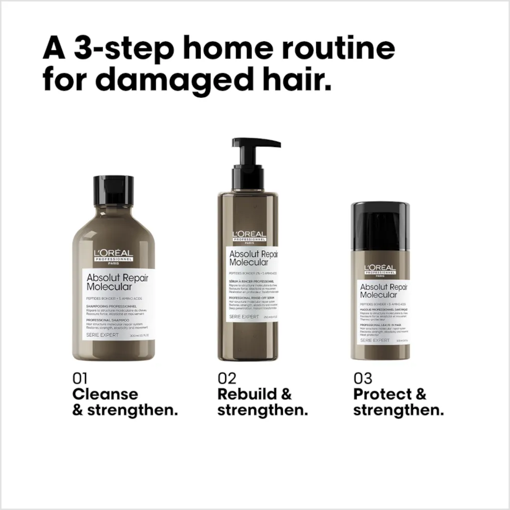 L'oreal Professionnel Serie Expert Absolut Repair Molecular Shampoo 300ml