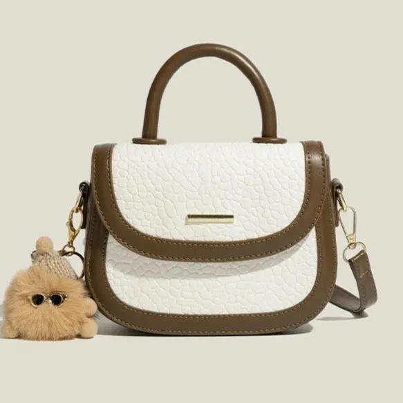 Luxury Sense Niche Hand-Held Saddle Bag