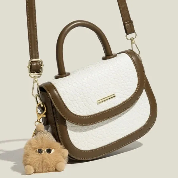 Luxury Sense Niche Hand-Held Saddle Bag