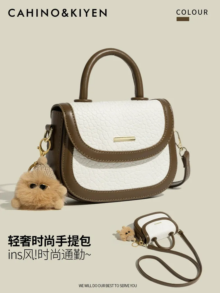 Luxury Sense Niche Hand-Held Saddle Bag