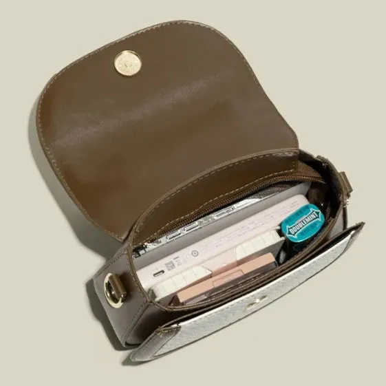 Luxury Sense Niche Hand-Held Saddle Bag