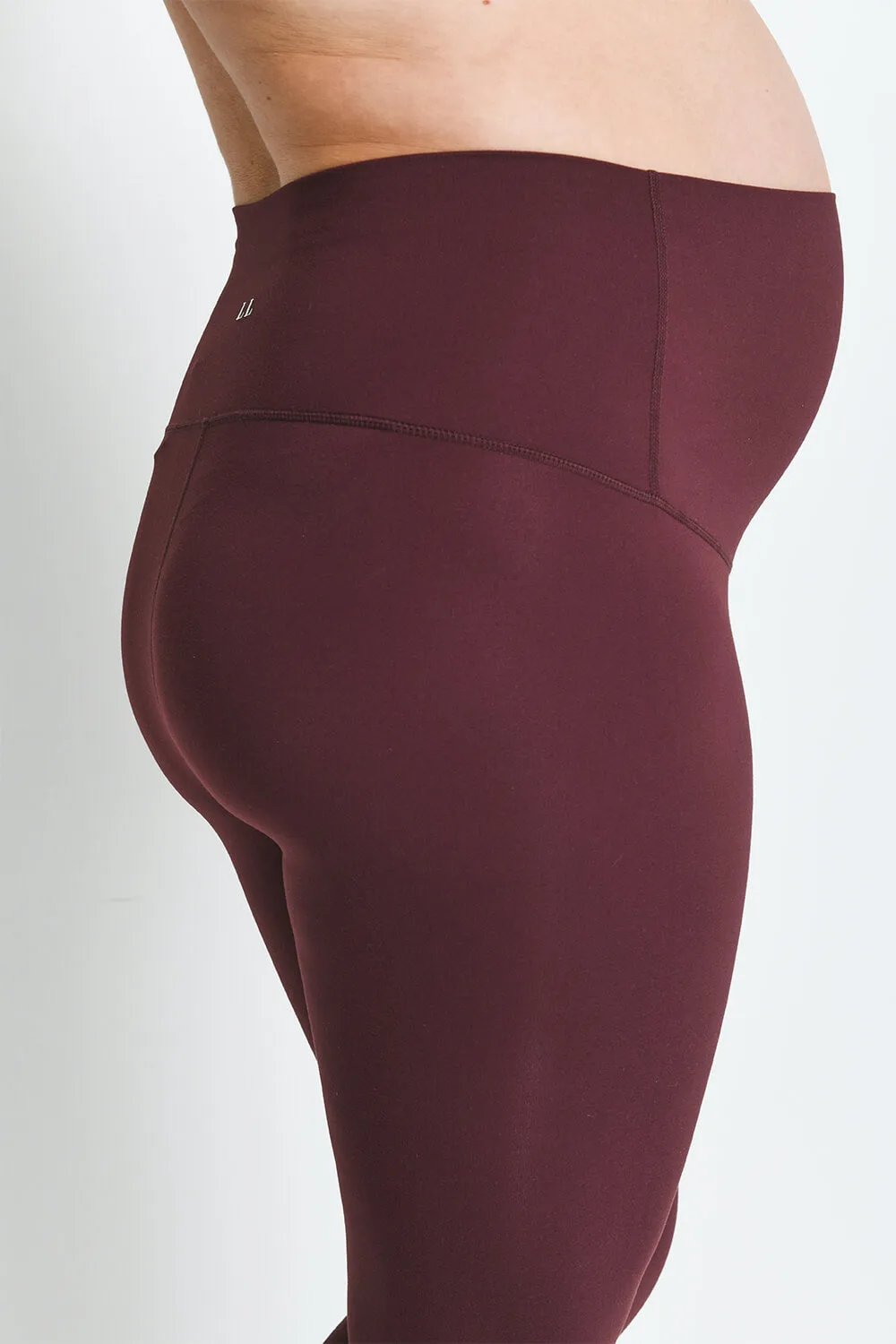 Maternity Revitalise 7/8 Leggings - Winter Berry