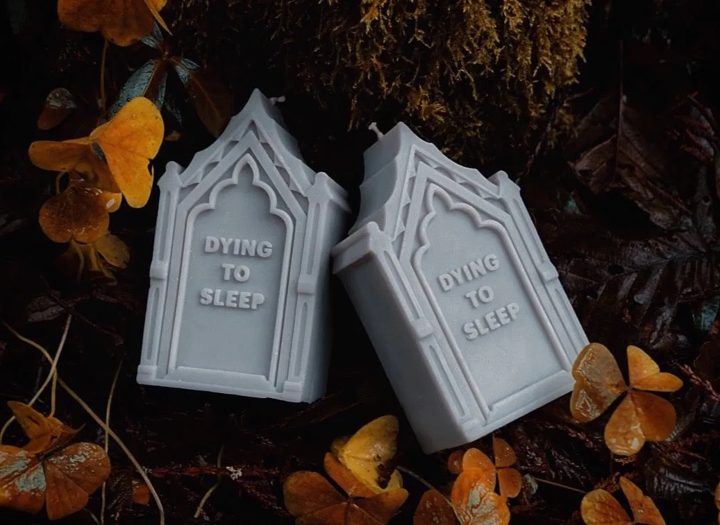 Mausoleum 'Dying to Sleep' Candle