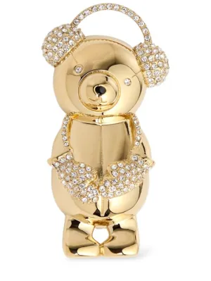 Max Mara   Shiny Winter Teddy pin 