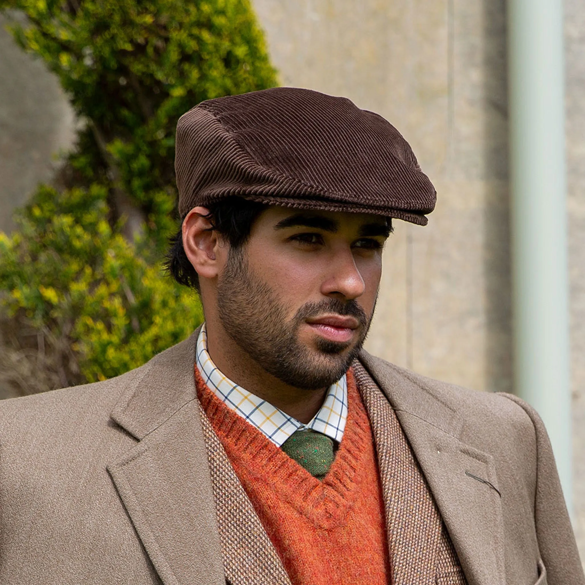 Men's Corduroy Flat Cap