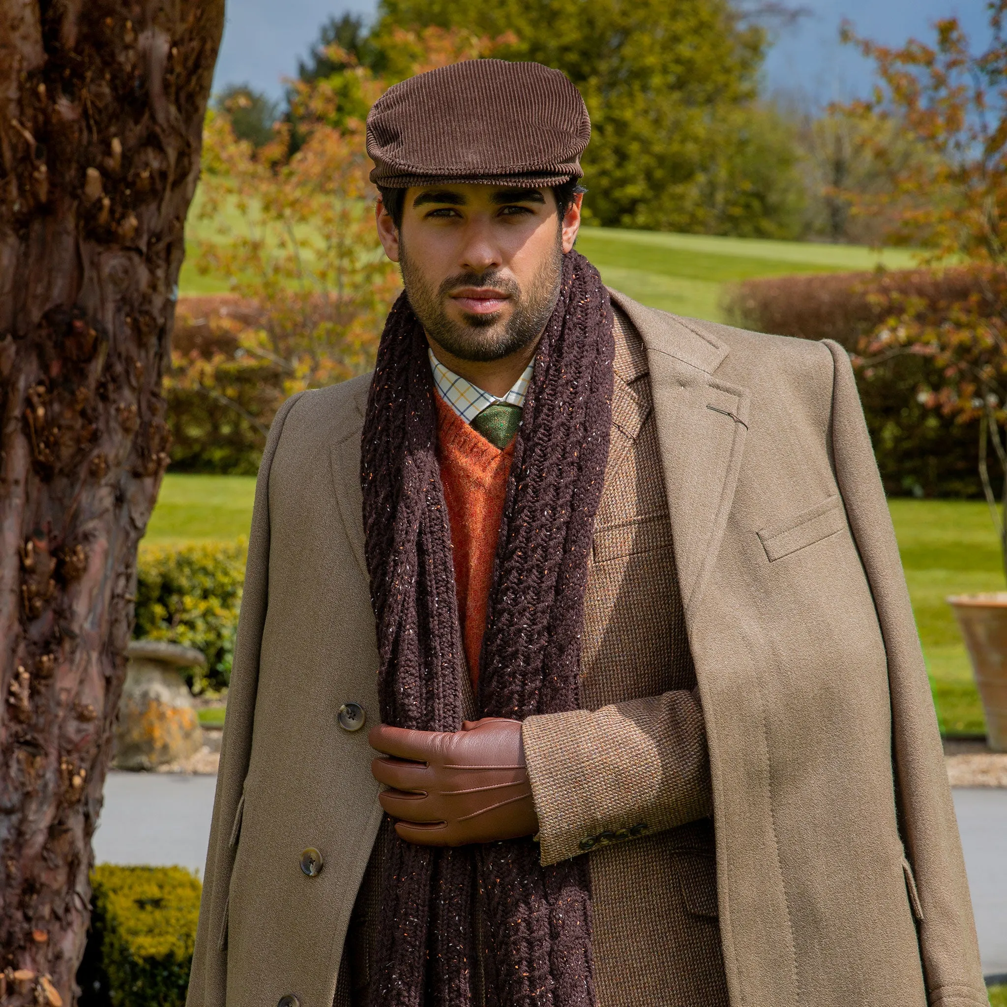 Men's Corduroy Flat Cap